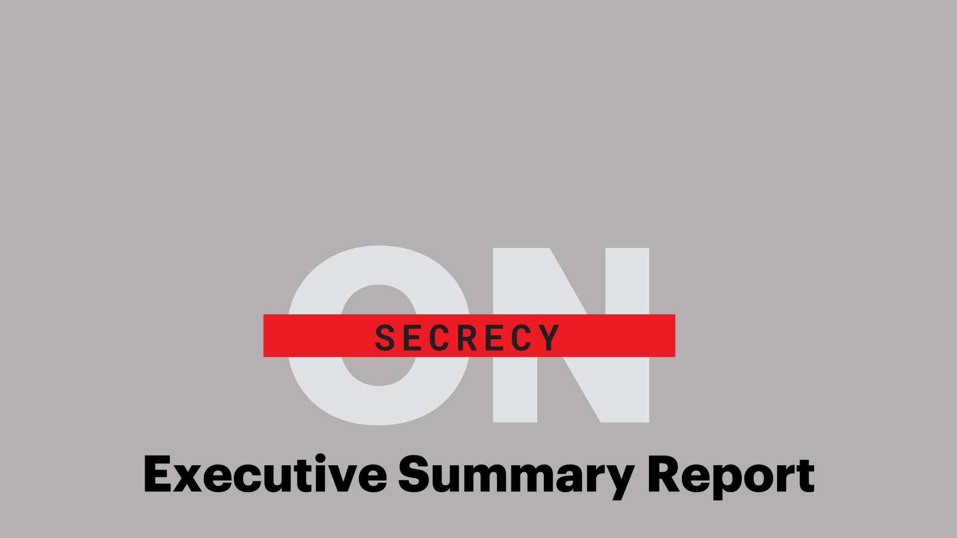 Executive Summary Wiretapping And Secrecy Institutional Framework 